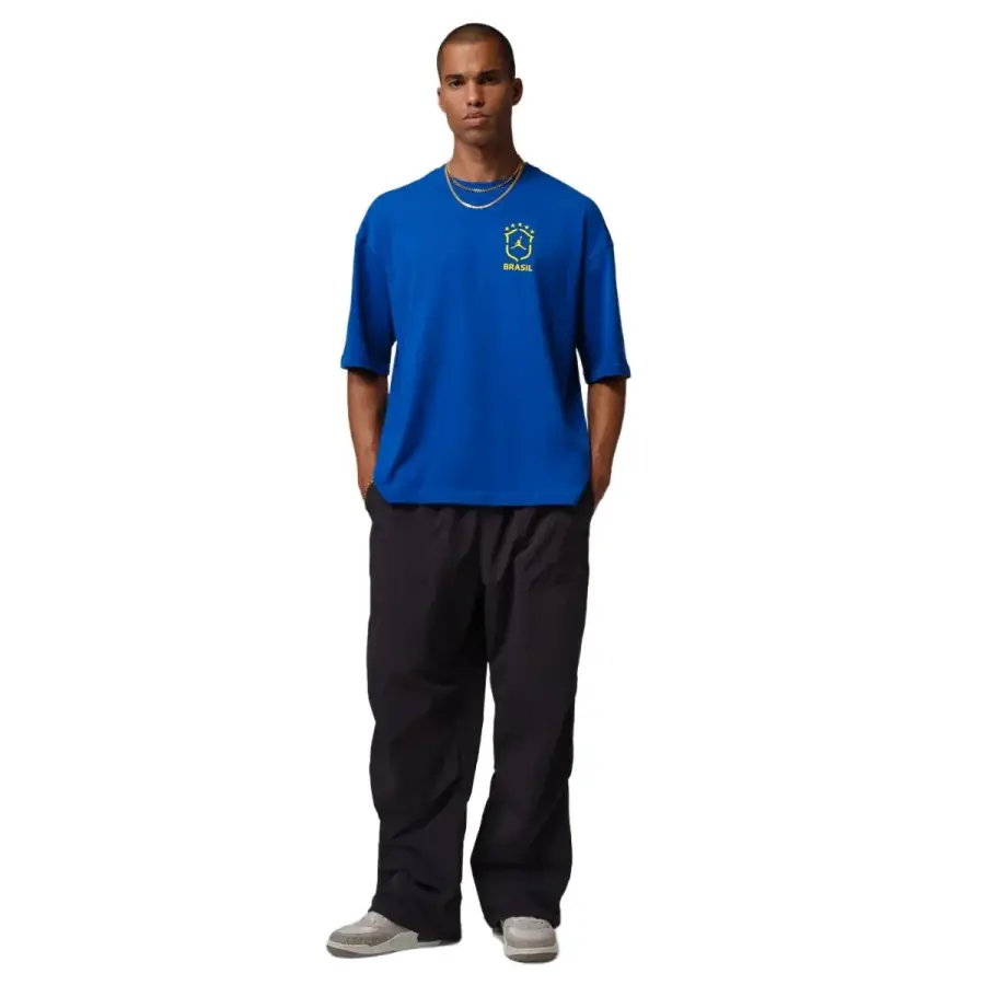Jordan Brand + Brasil Futebol Air Jordan 85 Oversized Tee Old Royal 3
