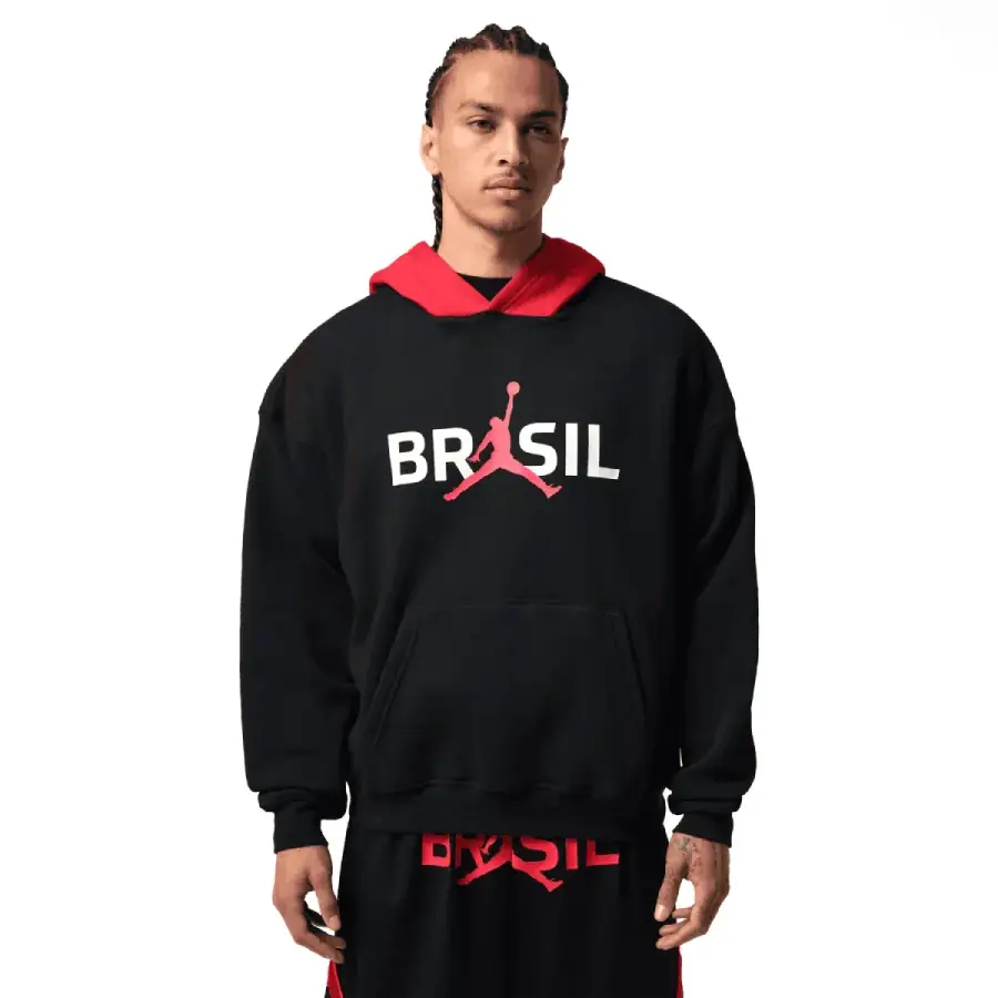 Jordan Brand + Brasil Futebol Brooklyn Fleece Pullover Hoodie