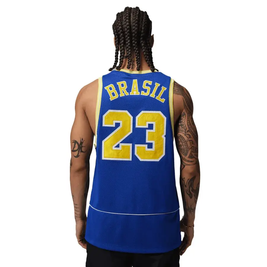 Jordan Brand + Brasil Futebol Mesh Jersey Old Royal 2